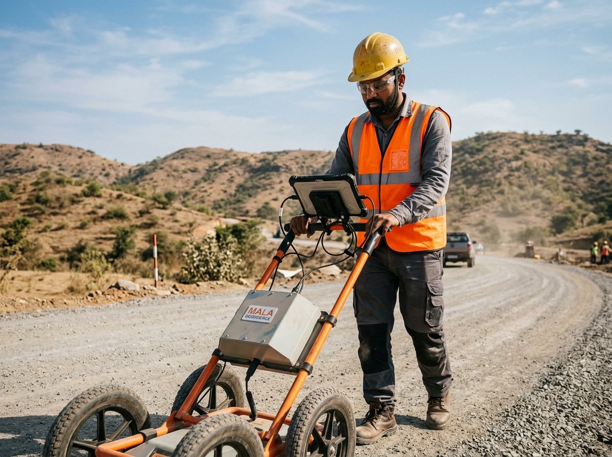 Ground Penetrating Radar All Terrain Cart